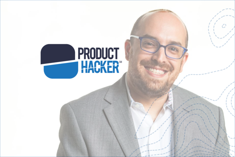 Chain.io CEO Brian Glick with Product Hacker Logo