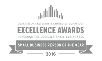 excellence awards small business person of the year 2016 logo