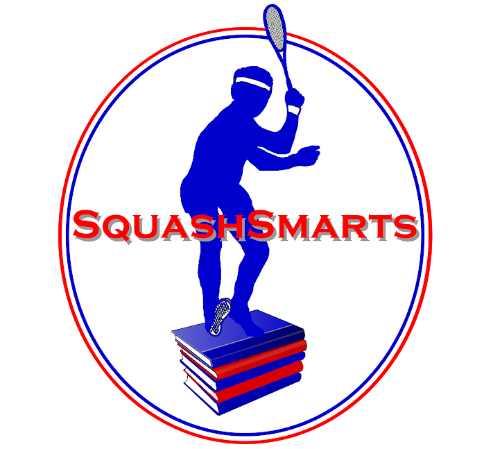 Logo for SquashSmarts. 