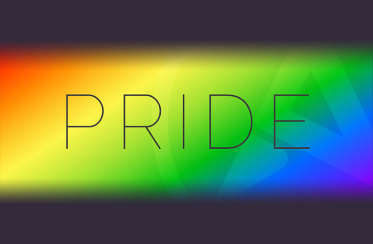 LGBTQIA+ pride banner